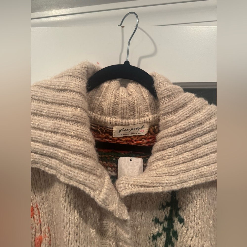 NWT Free People Wonderland SoftSpun Cardi - Picture 7 of 9